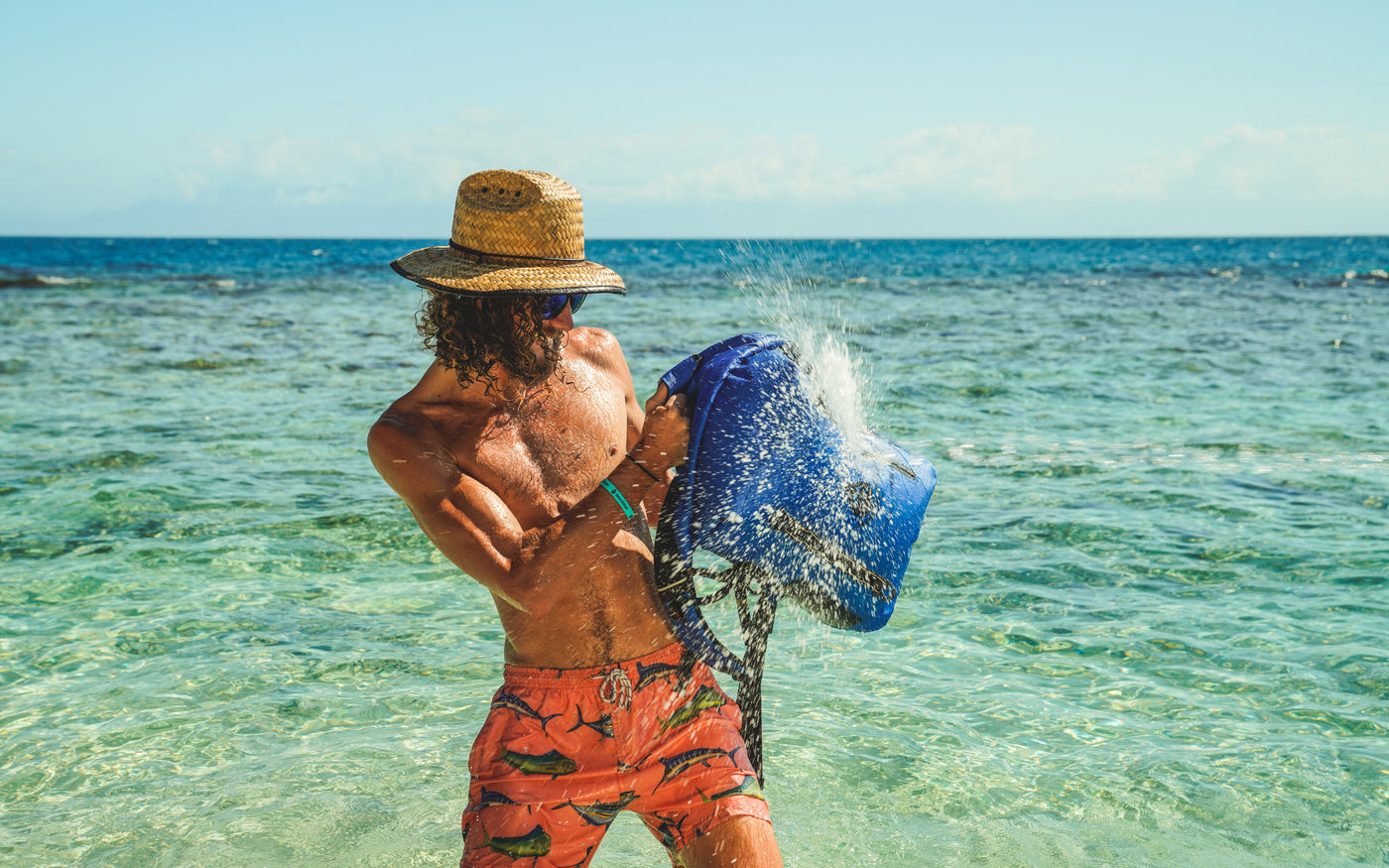 Beach Accessories for Men, Caps & Shoulder Bags